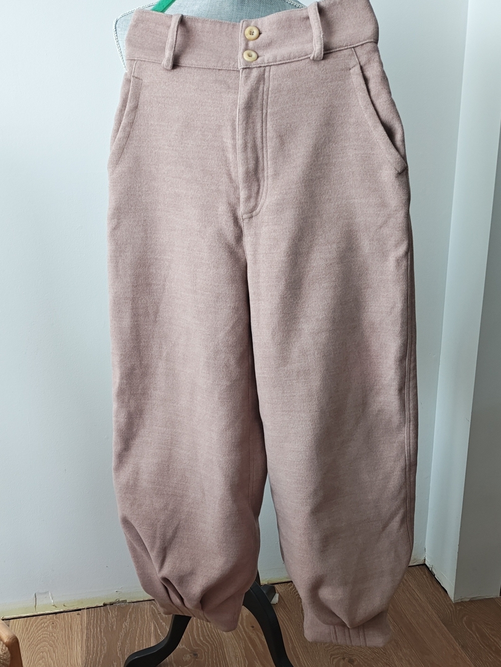 Free People Brushed High Rise Balloon Trouser Pants Size 4